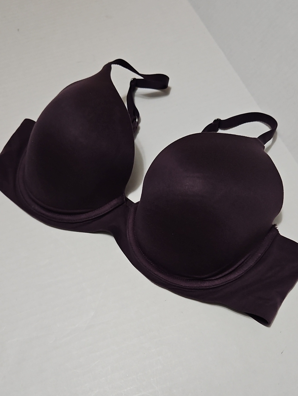 Aerie Sunnies Underwire Full Coverage T-Shirt Bra - Deep Plum Size 38C